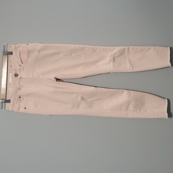 Lauren Conrad Light Pink Jeans Womens Size 2 Skinny Perfect For Summer - Picture 1 of 16
